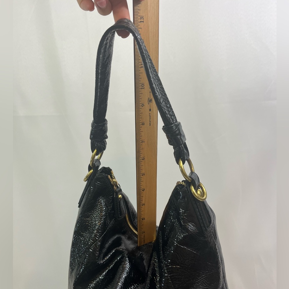 COACH Kristin Patent Leather Bag J1076-16013 - Picture 16 of 16